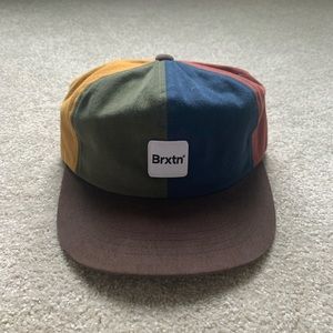 brixton hat WORN ONCE!